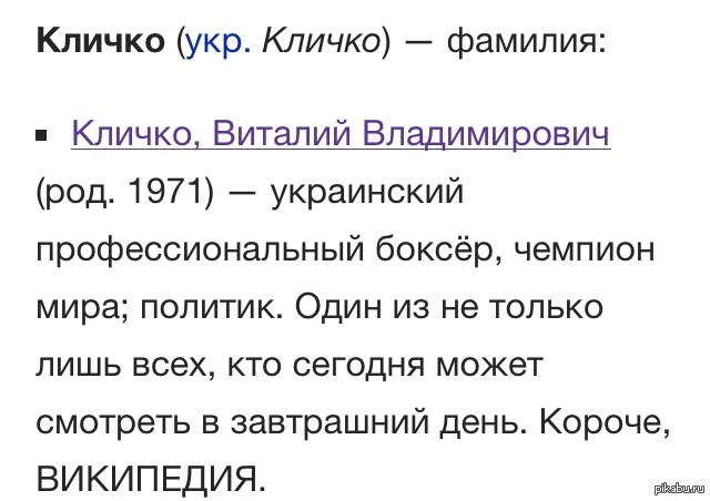 Настоящая Фамилия Кличко: история, биография и карьера братьев-боксёров